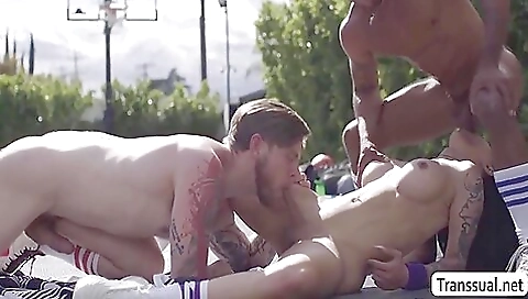 Showereir embarrassment and & facial cumshot