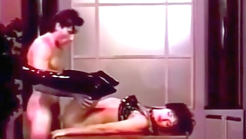 Sexy young brunette gets fucked by a hard cock