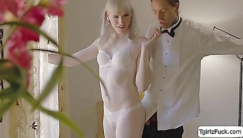 Hawt sweetheart is ready for a new sex